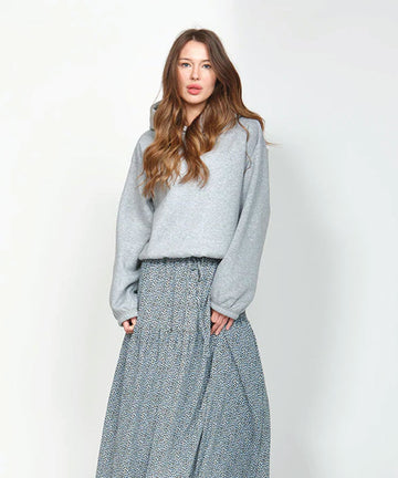 Leo + Be Cyclone Hoodie Women's - Grey Marle